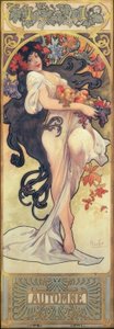 Ősz alkotó: Alphonse Mucha