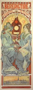 bencés alkotó: Alphonse Mucha
