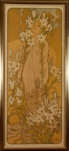 A liliom alkotó: Alphonse Mucha