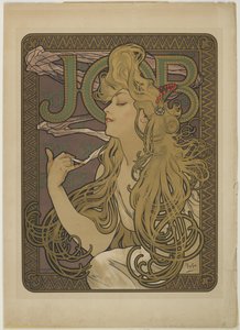 Job, 1896 alkotó: Alphonse Mucha