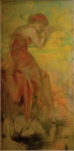 nyár alkotó: Alphonse Mucha