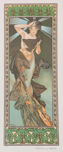 Reggelcsillag A Hajnalcsillag, 1902. alkotó: Alphonse Mucha