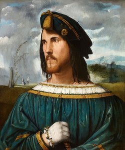 Egy úriember portréja (Cesare Borgia néven ismert). Zw. 1500 és 1524