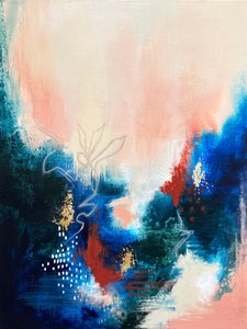 Absztrakt: Aranyvirág alkotó: Alyson Storms