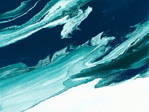 Absztrakt óceáni hullámok alkotó: Alyson Storms