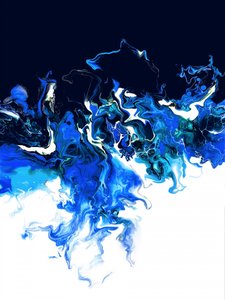 Mélykék áramlás alkotó: Alyson Storms