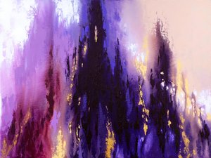 Mélylila csillogás alkotó: Alyson Storms