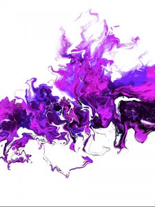 Dinamikus magenta áramlás alkotó: Alyson Storms