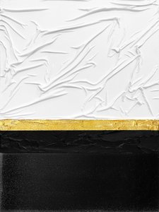 Elegáns arany, fekete, fehér alkotó: Alyson Storms