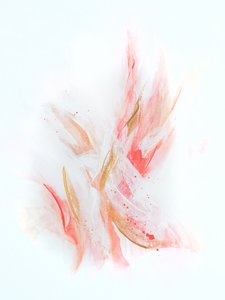 Fluid Blush Gold Absztrakt alkotó: Alyson Storms