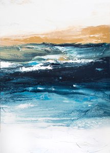 Aranyszínű óceán hullámai alkotó: Alyson Storms