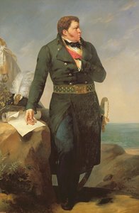 Georges Cadoudal (1771-1804) portréja, 1827 (olaj, vászon) alkotó: Amable-Paul Coutan