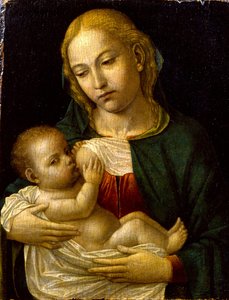 Madonna del Latte, 1485 körül