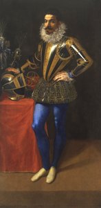 Lucio Foppa portréja, 1590 körül (olaj, tábla)