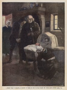 Illusztráció Victor Hugo Les Miserables című művéhez (színes litográfia)
