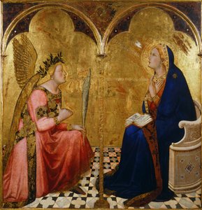 Angyali Üdvözlet alkotó: Ambrogio Lorenzetti