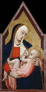 Tej Madonna, 1325 és 1348 között alkotó: Ambrogio Lorenzetti