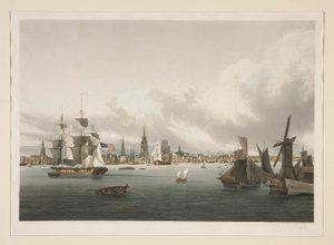 Kilátás Philadelphiára alkotó: Ambroise Louis Garneray