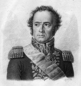 Maximilien Sébastien Foy.francia tábornok és politikus (1775-1825) - in” A francia tábornokok portréi a franciák győzelmei és hódításai nyomán””. Ambroise Tardieu metszete 1818-ban. Stella Collection.