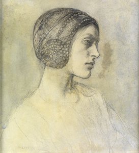 Anais, Beguint visel, 1822 körül alkotó: Ambrose McEvoy