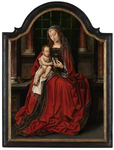 Madonna (olaj a panelen) alkotó: Ambrosius Benson