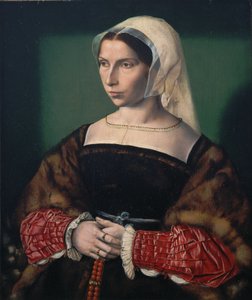 Anne Stafford portréja alkotó: Ambrosius Benson