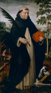 Guzmán Szent Dominik alkotó: Ambrosius Benson