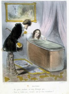 Politesse – Cham „” Madeleines”-jében, 1870-1880 alkotó: Amédée de Noé