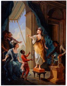 Elektromos kísérlet, 1777