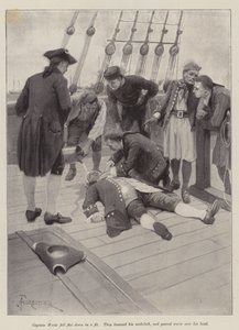 Illusztráció a Susan Bell szerencséjéhez, Sir Walter Besant alkotó: Amedee Forestier