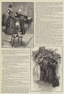 Mrs. Hauksbee kiül, egy történelmietlen extravagáns, Rudyard Kipling alkotó: Amedee Forestier