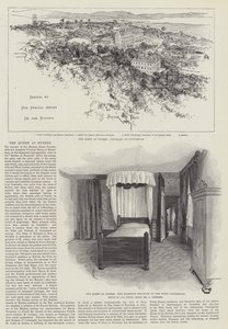 A királynő Hyeresben alkotó: Amedee Forestier