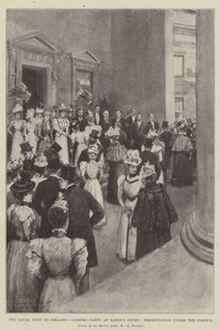 Királyi látogatás Írországban, Garden-party a Baron