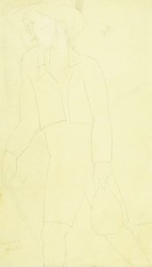 Bergerie, 1915-16 alkotó: Amedeo Modigliani