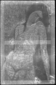 Női akt, 1916 körül (röntgen) alkotó: Amedeo Modigliani