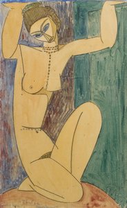 Franciául:  Cariatide alkotó: Amedeo Modigliani