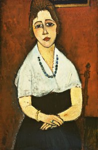 Lány Nyaklánccal alkotó: Amedeo Modigliani