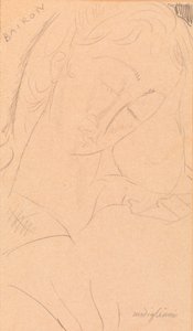 Fej - Bairon alkotó: Amedeo Modigliani