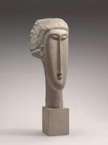 Egy nő feje alkotó: Amedeo Modigliani
