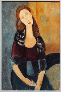 Jeanne Hébuterne kalapban alkotó: Amedeo Modigliani