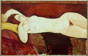 Fekvő akt - Le Grand Nu alkotó: Amedeo Modigliani
