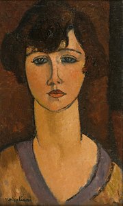 Elisabeth Fuss-Amoré portréja alkotó: Amedeo Modigliani