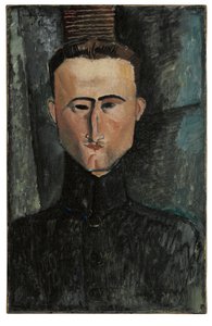Rouveyre festő portréja alkotó: Amedeo Modigliani