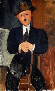 Ülő ember alkotó: Amedeo Modigliani
