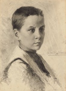 Önarckép, 1899 alkotó: Amedeo Modigliani