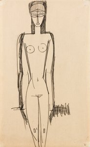 Álló akt; Nem áll, 1910-1911 körül