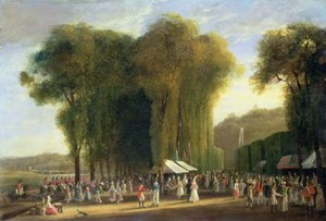 Jour de Fete, St.Cloud: brit csapatok szolgálatban, 1815. szeptember (panel)