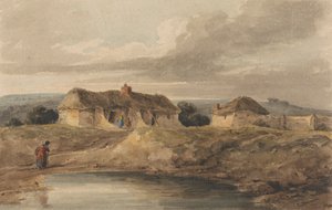 Táj nádfedeles épületekkel alkotó: Amelia Long