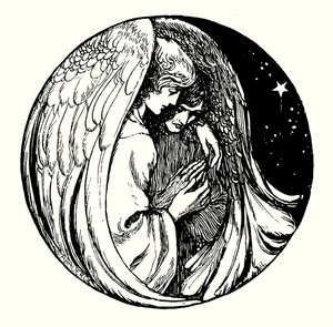 Címoldal-illusztráció Frederic W Farrar allegóriáihoz (metszet) alkotó: Amelia M. (attr.to) Bowerley or Bauerle