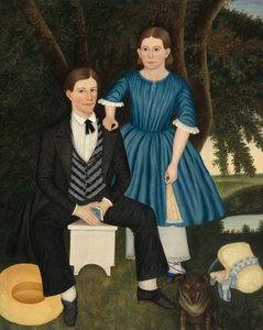 Fivér és nővér alkotó: American 19th Century